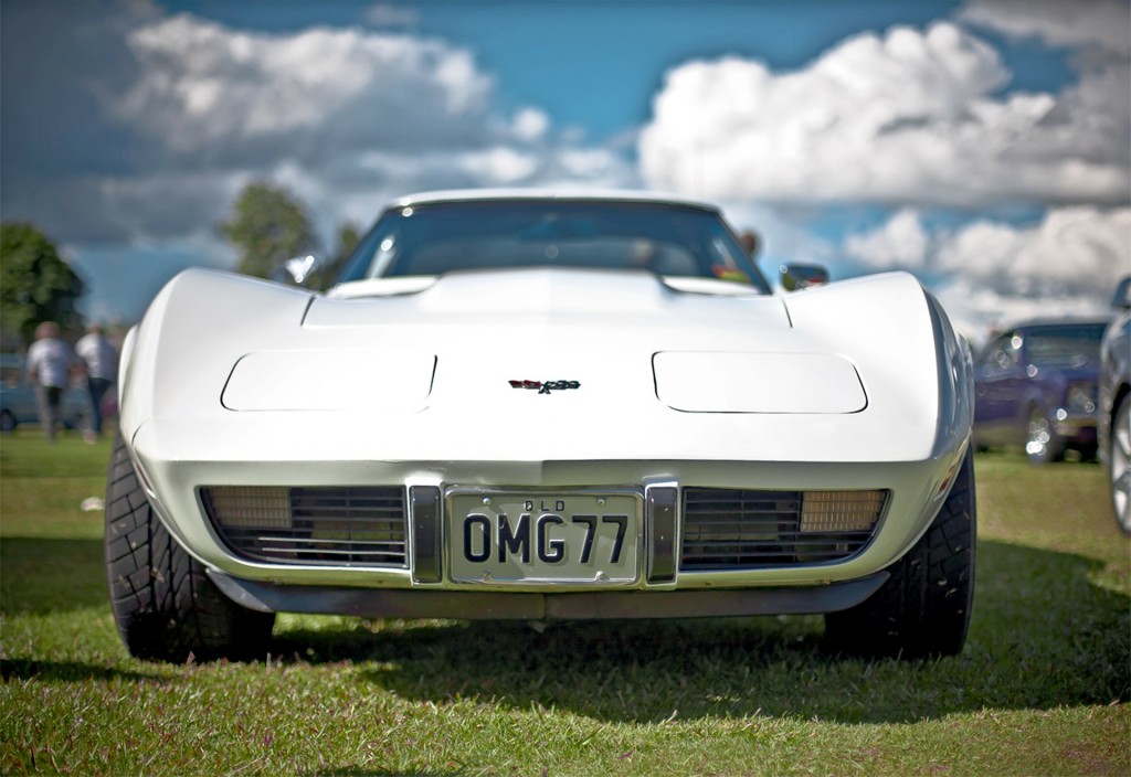 An enclosed carrier is recommended for transporting classic cars, like this Corvette beauty.